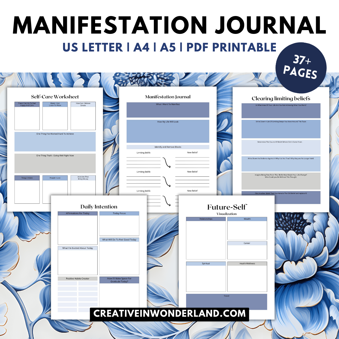 Best Manifestation Journal 2024 – Creative in wonderland