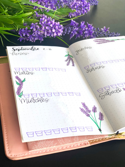 Bullet Journal Mes de Septiembre